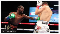 Terence Crawford (left) made his professional debut in 2008