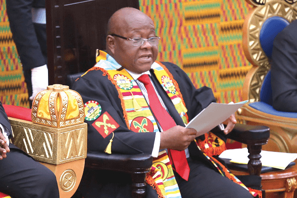 Professor Mike Aaron Oquaye, Speaker of Parliament