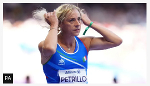 Valentina Petrillo will also compete in the 200m later in the Games