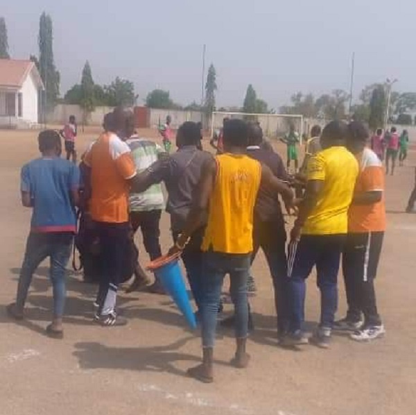 Real Tamale United in a fight at training grounds