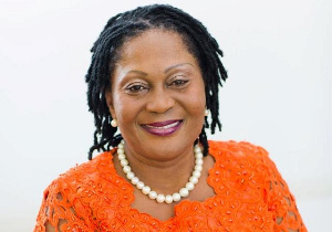 Former first lady of Ghana Lordina Mahama