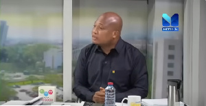 Samuel Okudzeto Ablakwa speaking on Metro TV