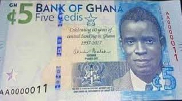 The new note has the portrait of Dr. James Emmanuel Kwegyir Aggrey