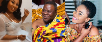 Akua GMB (R), Dr Oteng (M) and alleged fifth wife