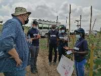 A delegation from the Delft University of Technology