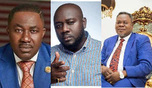 Osei Kwame Despite, DJ Slim and Dr. Kweku Oteng