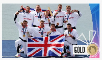 Team GB hold on secure gold in the Men's eight final