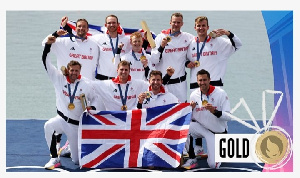 Team GB hold on secure gold in the Men's eight final