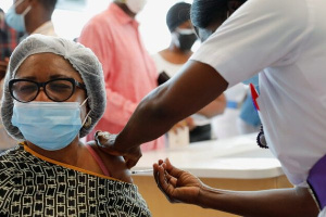 Vaccinations in Africa are way below the global average according to experts