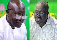 From left to right: Ken Ofori-Atta and Benjamin Otchere-Ankrah