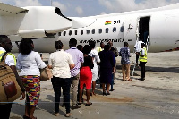 File Photo: Passengers boarding a flight