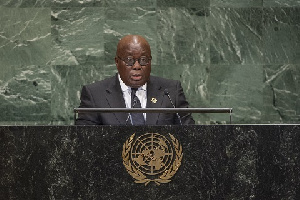 President Nana Addo Dankwa Akufo-Addo was speaking at the 73rd UN General Assembly