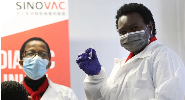 First children in South Africa were inoculated at the Sefako Makgatho Health Sciences University