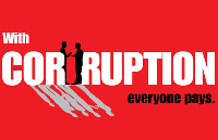 Corruption sign