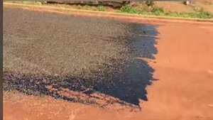 Abandoned Road In Assin Akonfudi