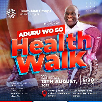 The pro-Alan Kyerematen health walk was dubbed 'Aduru Wo So' (it's your turn)