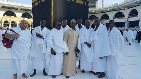 Black Stars Muslim contingent pay a visit to Holy grounds