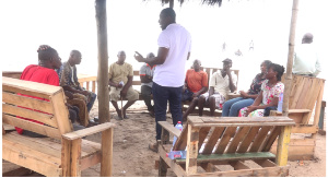 MPS team with some fishermen during series of engagements