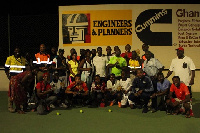 Jude Osei won the 8th edition of Goldfields Internal Tennis Tourney