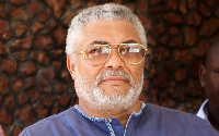 Former President Jerry John Rawlings