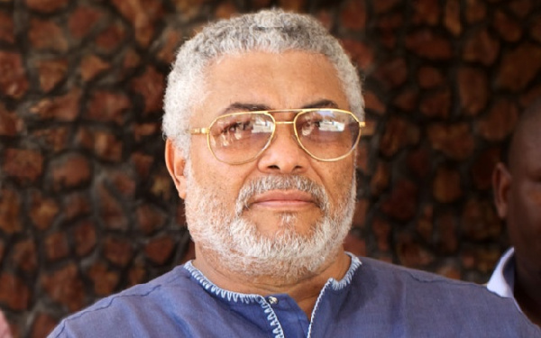 Flt Lt. Jerry John Rawlings, Former President of Ghana