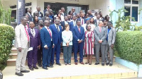 Participants of the course in a group photograph