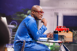 Paul Adom-Otchere is host of Good Evening Ghana