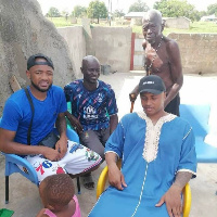 Andre and Jordan Ayew with family