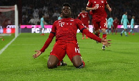 Bayern Munich left-back, Alphonso Davies