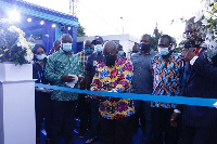 President Nana Addo Dankwa Akufo-Addo at the unveiling ceremony