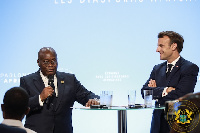 File photo: President Akufo-Addo addressing the Africa Diaspora Summit