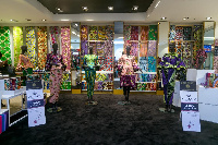 Vlisco Capsule Collection is back at the flagship store at Accra Mall.