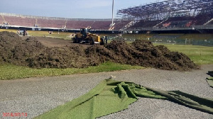 Stadium Green Grass