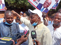 Stephen Ntim, others at the launch