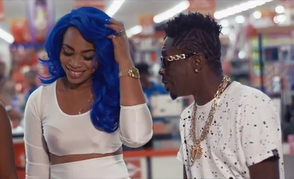 Michy and dancehall artiste, Shatta Wale