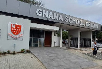 Entrance to the Ghana School of Law