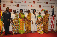 Senior Staff of the Ghanaian Embassy with representstives of GN Bank MoneyGram Team