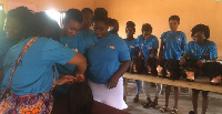 Beneficiaries of the intensive Vocational training organised by National Youth Authority