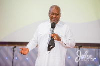 Flagbearer for the National Democratic Congress, John Mahama