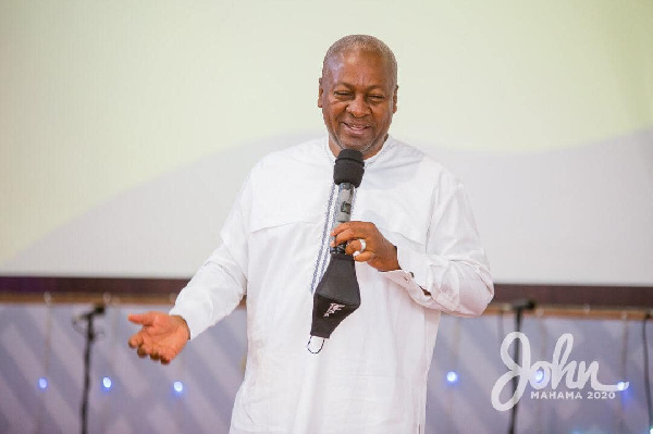 Former president, John Dramani Mahama