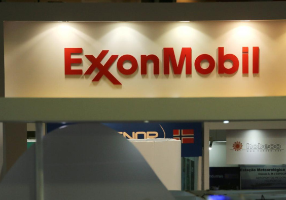 Shares in Exxon fell on Friday to $43.62.