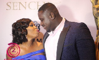 Afia Schwarzenegger and Lawrence Abrokwah