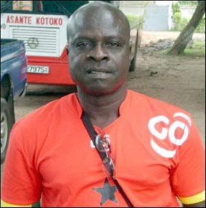 The attacker died in Kumasi on Sunday, aged 75