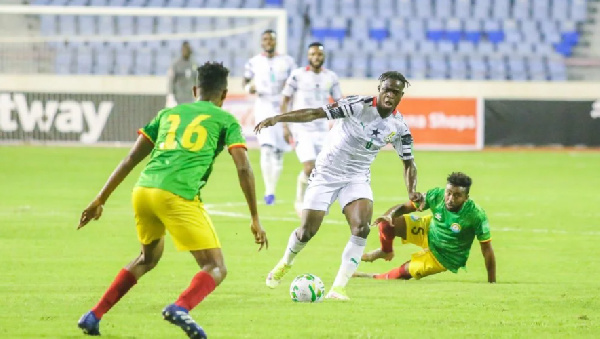 Ghana lost to South Africa, drawing level on points with Ethiopia after two games