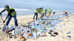 Some cleaners at the beach