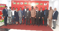 Osafo-Maafo, Alan Kyerematen and other dignitaries in a group photograph