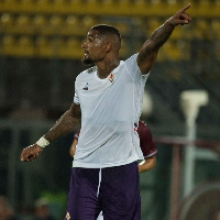 Kevin-Prince Boateng in action for Fiorentina