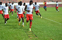 Asante Kotoko players