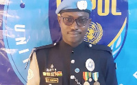 Ghanaian police officer, Sergeant Sylvester Manford