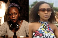 Combination photo of Leila Djansi (left) and Akuapem Poloo